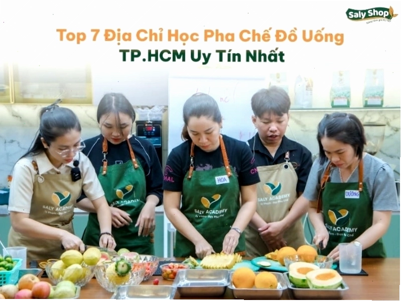 Top 7 Địa Chỉ Học Pha Chế Đồ Uống TP.HCM Uy Tín Nhất 2026